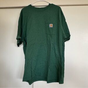 Carhartt Men's Forest Green Short Sleeve Tee